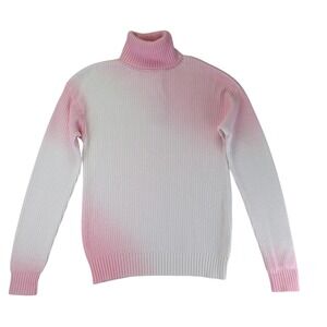 WISPR Brodie Sabrina Shadow Roll Neck Prism Pink Sweater Size Small